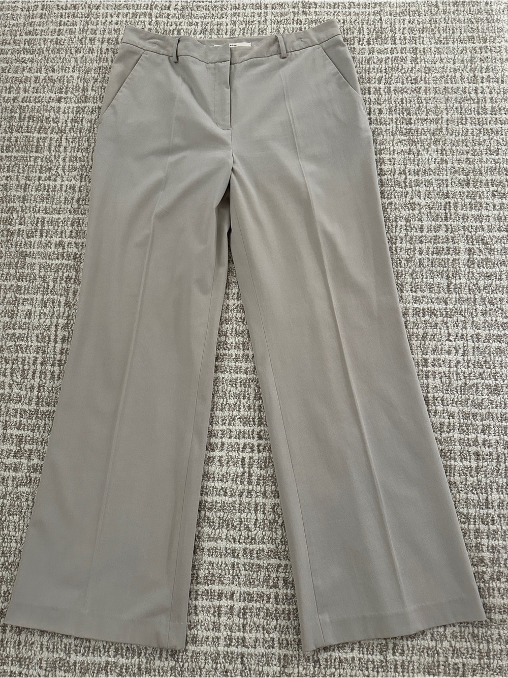 Merona Light Taupe Classic Wide-Leg Women’s Dressy Pants, Sz 14